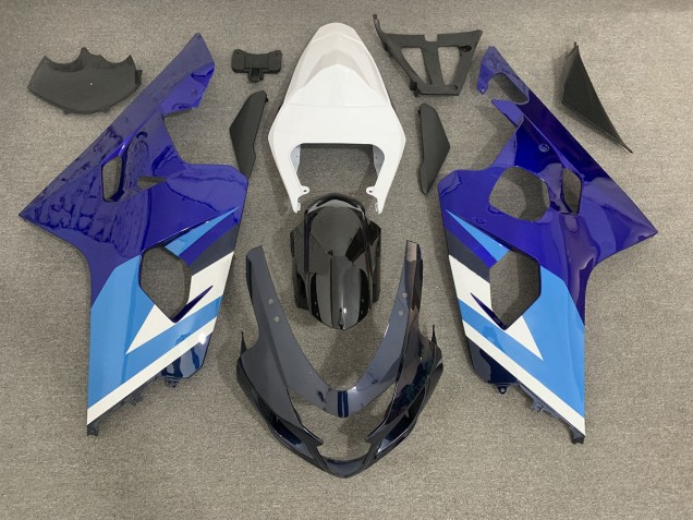 04-05 Bleu GSXR 600-750 Carénage Moto 04-05 Bleu GSXR 600-750 Carénage Moto