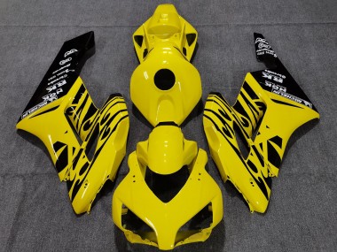 04-05 Giallo Nero Fiamma CBR1000RR Carénage Moto