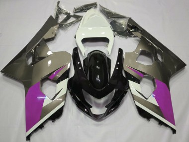 04-05 Gris Brillant GSXR 600-750 Carénage Moto