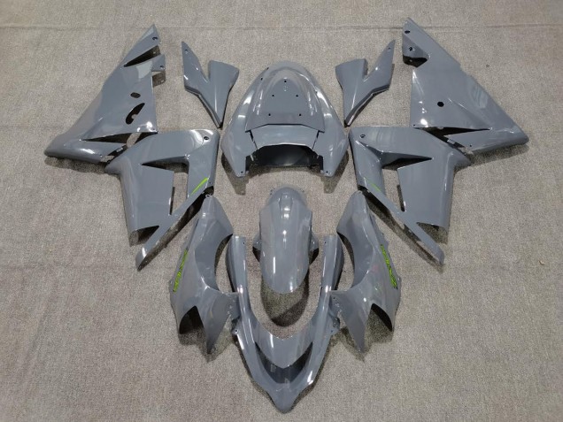 04-05 Gris Brillant & Vert ZX10R Carénage Moto 04-05 Gris Brillant & Vert ZX10R Carénage Moto