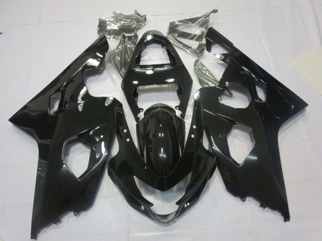 04-05 Noir Brillant GSXR 600-750 Carénage Moto 04-05 Noir Brillant GSXR 600-750 Carénage Moto