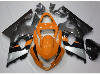 04-05 Orange & Argent GSXR 600-750 Carénage Moto