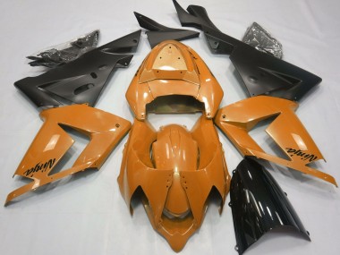 04-05 Orange Perle & Noir ZX10R Carénage Moto