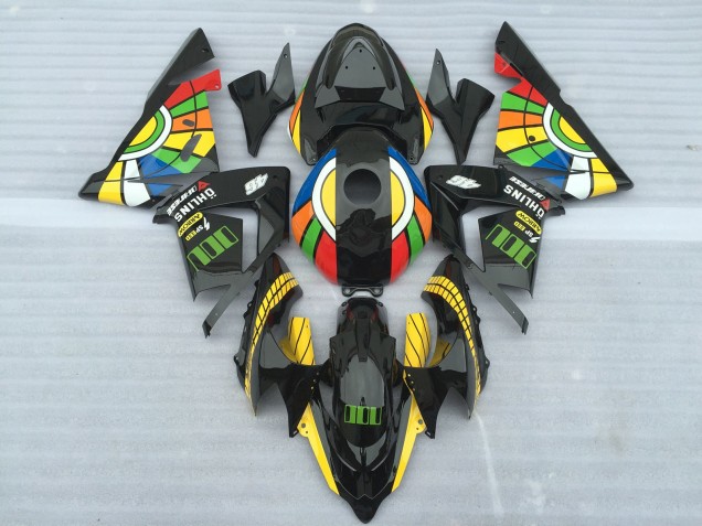 04-05 Palette De Couleurs ZX10R Carénage Moto 04-05 Palette De Couleurs ZX10R Carénage Moto