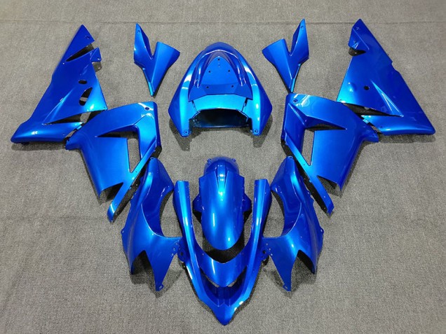 04-05 Perle Bleu Vif ZX10R Carénage Moto 04-05 Perle Bleu Vif ZX10R Carénage Moto