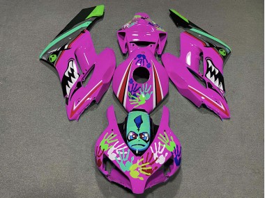 04-05 Requin Rose CBR1000RR Carénage Moto