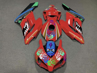 04-05 Requin Rouge CBR1000RR Carénage Moto