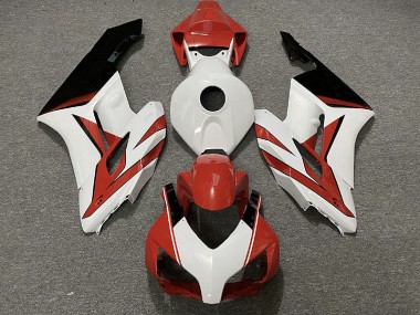 04-05 Rouge Blanc & Noir Brillant CBR1000RR Carénage Moto