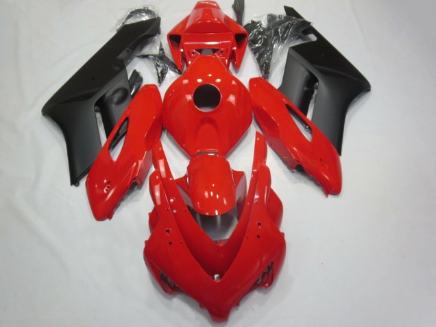 04-05 Rouge Brillant & Noir Mat CBR1000RR Carénage Moto 04-05 Rouge Brillant & Noir Mat CBR1000RR Carénage Moto