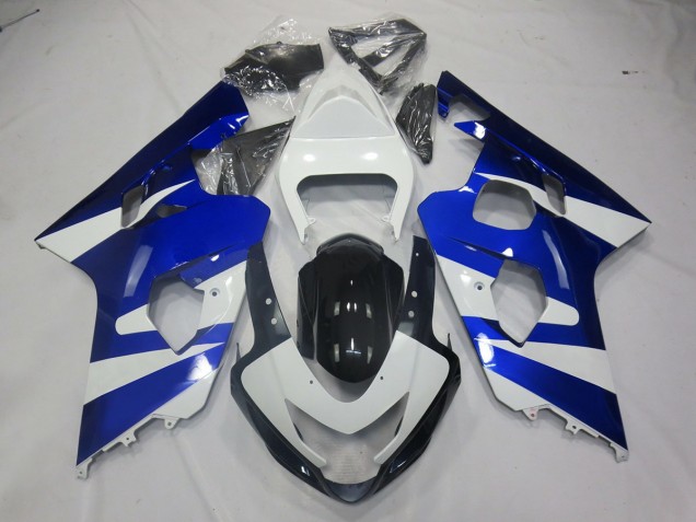 04-05 Style Bleu Blanc OEM GSXR 600-750 Carénage Moto 04-05 Style Bleu Blanc OEM GSXR 600-750 Carénage Moto