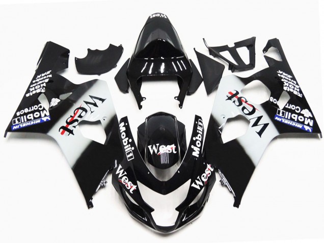 04-05 Style Brillant West OEM GSXR 600-750 Carénage Moto 04-05 Style Brillant West OEM GSXR 600-750 Carénage Moto