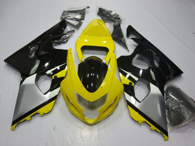 04-05 Style Jaune OEM GSXR 600-750 Carénage Moto 04-05 Style Jaune OEM GSXR 600-750 Carénage Moto