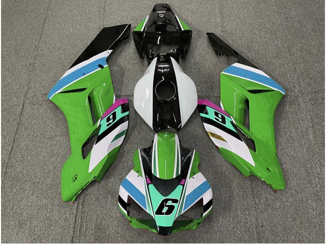 04-05 Vert 6 CBR1000RR Carénage Moto 04-05 Vert 6 CBR1000RR Carénage Moto