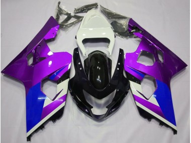 04-05 Violet Brillant GSXR 600-750 Carénage Moto