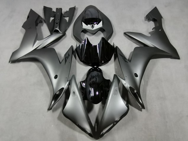 04-06 Gris Mat & Noir Brillant R1 Carénage Moto 04-06 Gris Mat & Noir Brillant R1 Carénage Moto