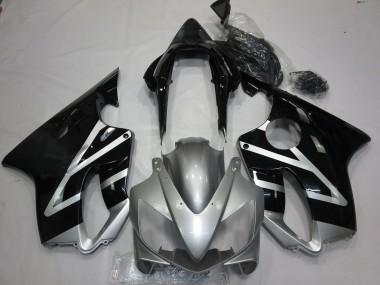 04-07 Argent & Noir CBR600 F4i Carénage Moto