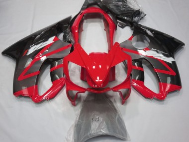 04-07 Rouge Brillant & Gris CBR600 F4i Carénage Moto