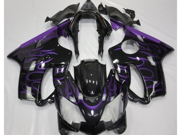 04-07 Violet Flamme CBR600 F4i Carénage Moto 04-07 Violet Flamme CBR600 F4i Carénage Moto