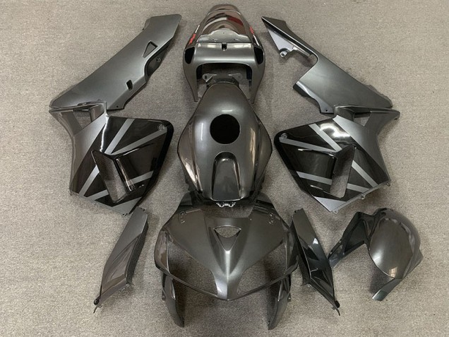 05-06 Argent Foncé & Noir CBR600RR Carénage Moto