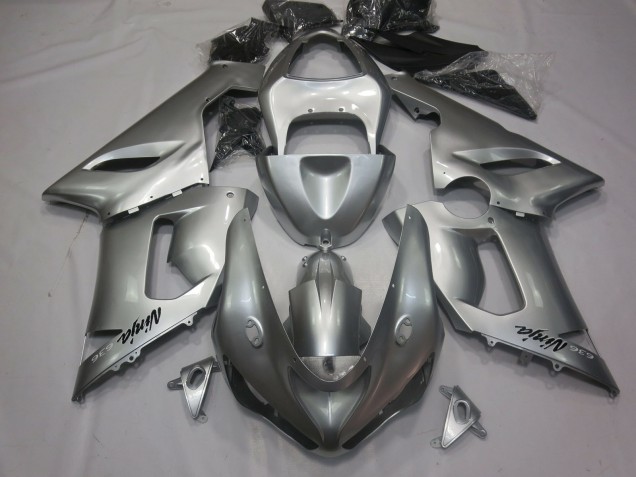 05-06 Argent ZX6R Carénage Moto 05-06 Argent ZX6R Carénage Moto