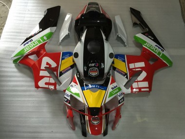 05-06 Bianco Rosso Givi CBR600RR Carénage Moto