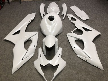 05-06 Blanc Brillant Uni GSXR 1000 Carénage Moto