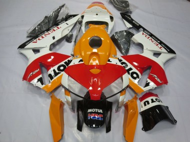 05-06 Blanc Repsol CBR600RR Carénage Moto