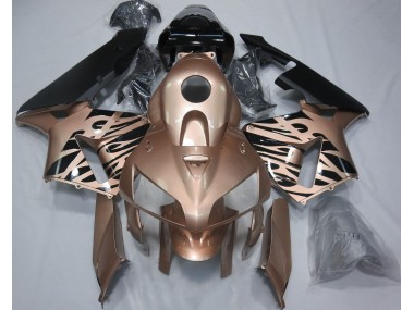 05-06 Bronze Flamme CBR600RR Carénage Moto
