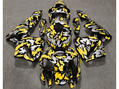 05-06 Camouflage & Jaune CBR600RR Carénage Moto