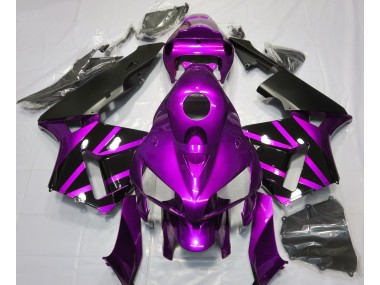 05-06 Design Violet & Noir Brillant CBR600RR Carénage Moto