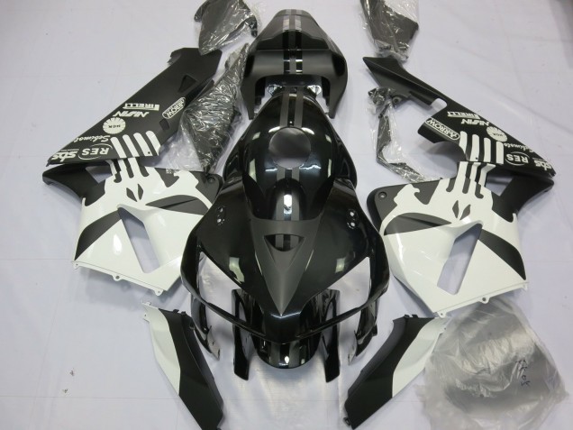 05-06 Logos Noir Mat & Puisher CBR600RR Carénage Moto 05-06 Logos Noir Mat & Puisher CBR600RR Carénage Moto