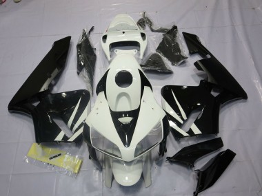 05-06 Noir & Blanc CBR600RR Carénage Moto