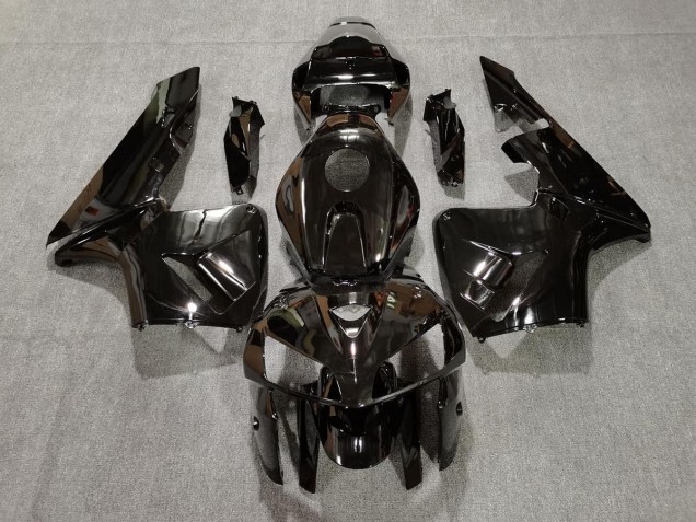 05-06 Noir Brillant CBR600RR Carénage Moto 05-06 Noir Brillant CBR600RR Carénage Moto