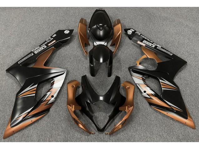 05-06 Noir Mat & Bronze GSXR 1000 Carénage Moto 05-06 Noir Mat & Bronze GSXR 1000 Carénage Moto