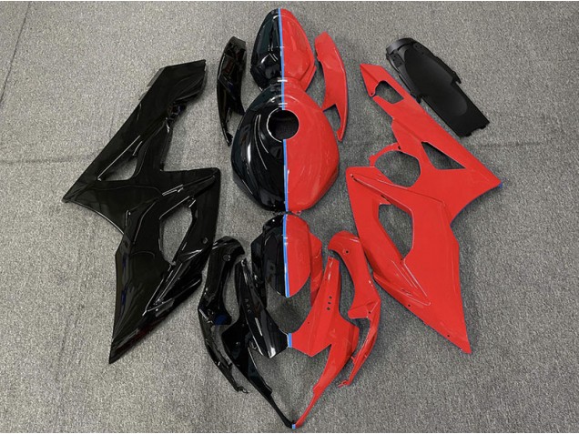 05-06 Noir & Rouge GSXR 1000 Carénage Moto 05-06 Noir & Rouge GSXR 1000 Carénage Moto