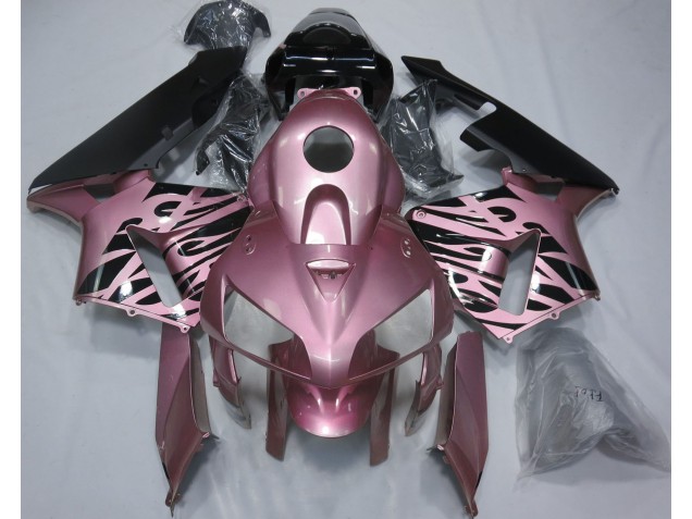 05-06 Rosa Rosa Fiamma CBR600RR Carénage Moto 05-06 Rosa Rosa Fiamma CBR600RR Carénage Moto