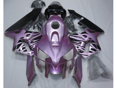 05-06 Rosa Viola Fiamma CBR600RR Carénage Moto