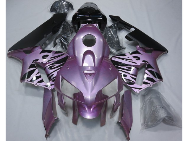05-06 Rosa Viola Fiamma CBR600RR Carénage Moto 05-06 Rosa Viola Fiamma CBR600RR Carénage Moto