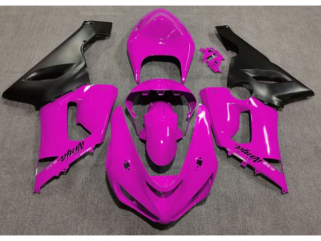 05-06 Rose Brillant ZX6R Carénage Moto 05-06 Rose Brillant ZX6R Carénage Moto