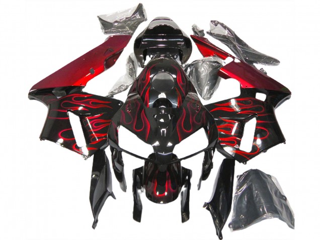 05-06 Rosso Fiamma CBR600RR Carénage Moto 05-06 Rosso Fiamma CBR600RR Carénage Moto