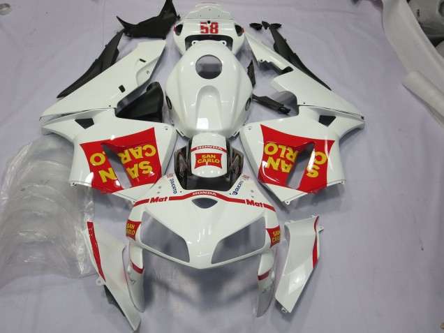 05-06 San Carlo 58 CBR600RR Carénage Moto 05-06 San Carlo 58 CBR600RR Carénage Moto