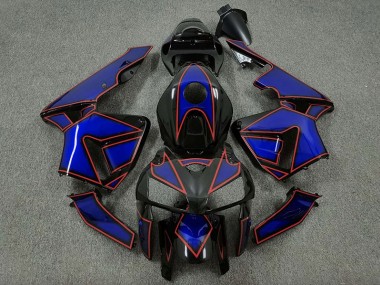 05-06 Tortue Bleue & Rouge CBR600RR Carénage Moto