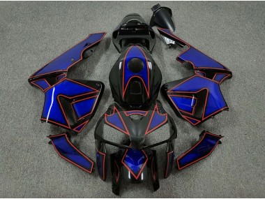 05-06 Tortue Bleue & Rouge CBR600RR Carénage Moto