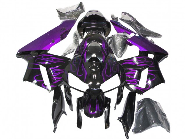 05-06 Violet Flamme CBR600RR Carénage Moto 05-06 Violet Flamme CBR600RR Carénage Moto