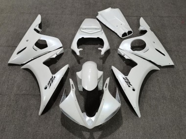 05 Perle Blanche R6 Carénage Moto