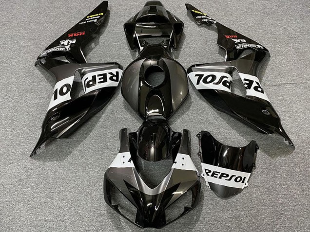 06-07 Argent Repsol CBR1000RR Carénage Moto 06-07 Argent Repsol CBR1000RR Carénage Moto