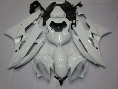 06-07 Blanc Brillant R6 Carénage Moto
