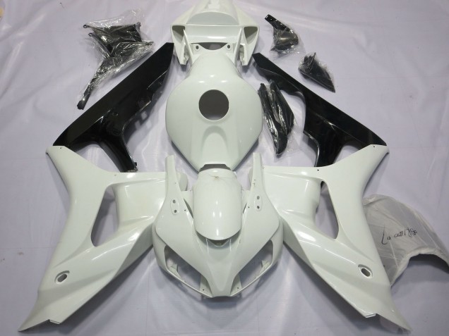 06-07 Blanc & Noir CBR1000RR Carénage Moto 06-07 Blanc & Noir CBR1000RR Carénage Moto