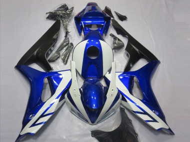 06-07 Bleu Brillant & Argent CBR1000RR Carénage Moto
