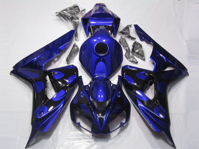 06-07 Bleu Brillant & Noir CBR1000RR Carénage Moto 06-07 Bleu Brillant & Noir CBR1000RR Carénage Moto